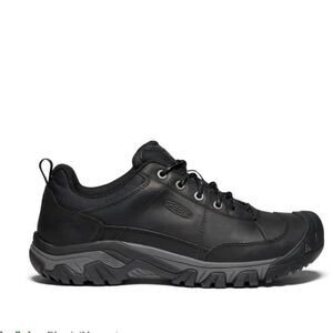 KEEN Men's Targhee III Oxford Waterproof Hiking Boots Black/Magnet Size 10.5 Nwt